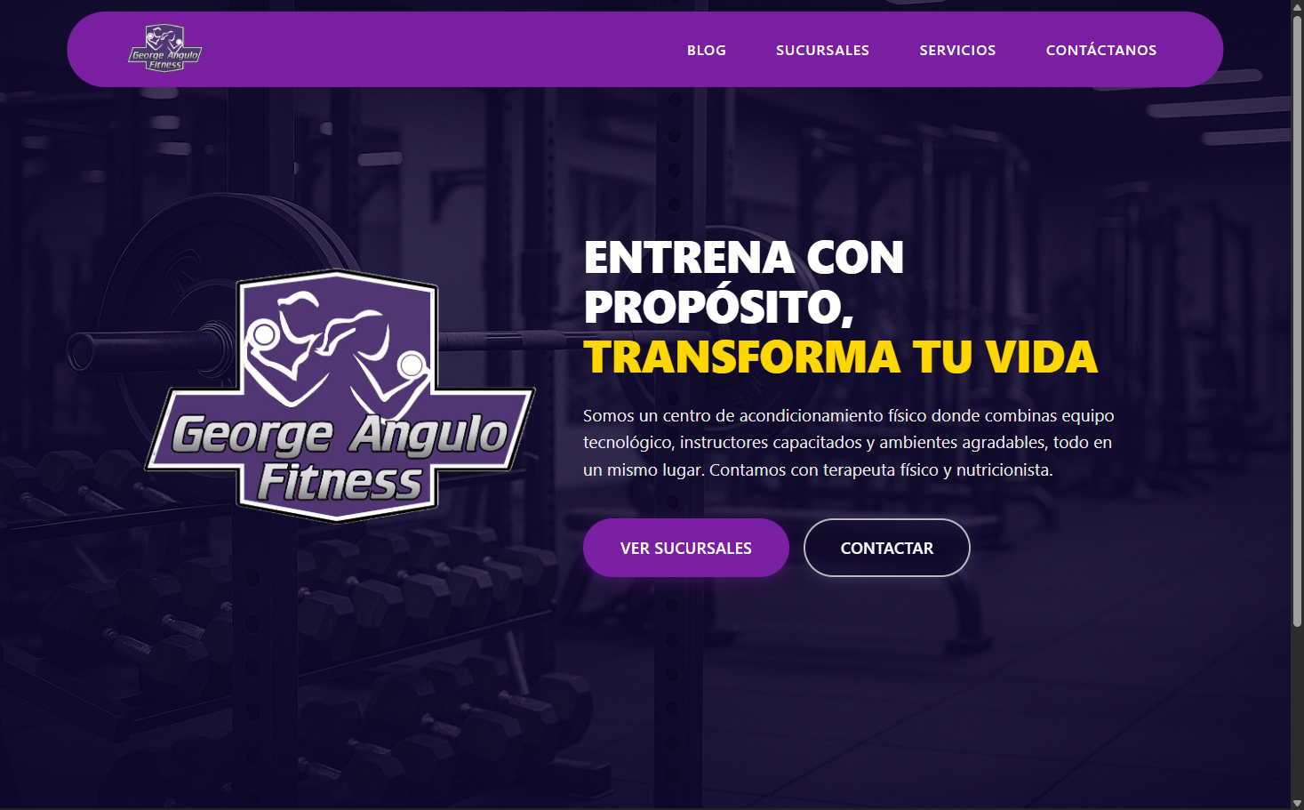 George Angulo Fitness screenshot 1